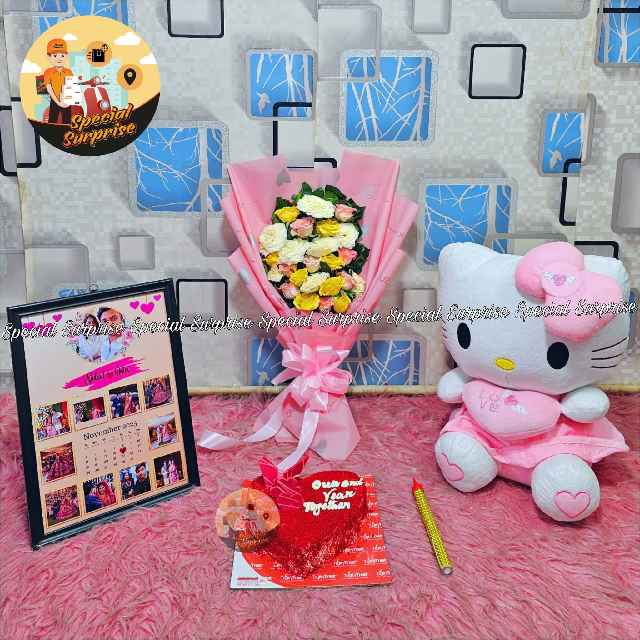 Heartfelt Hello Kitty & Personalized Memory Combo